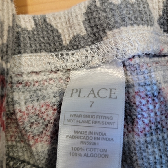 Place Waffle Pajamas ~ 7 - Picture 3 of 5